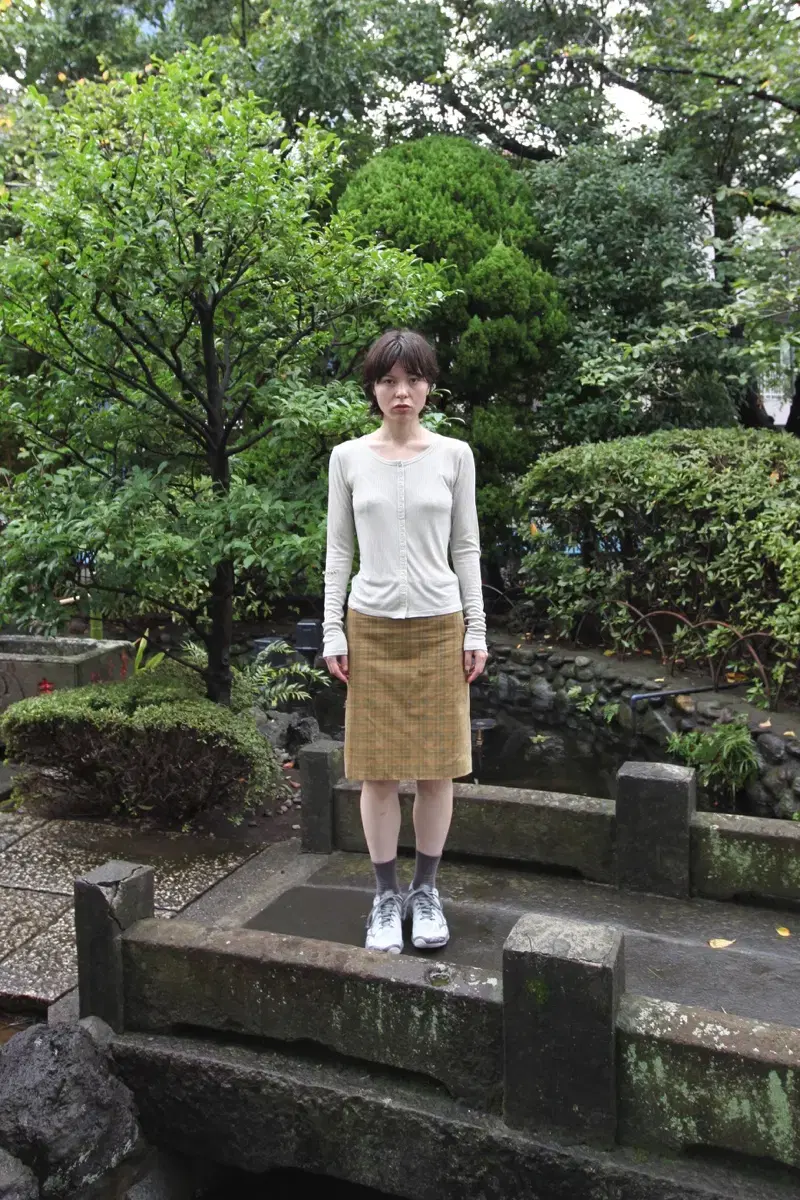 nuuanu Kuru Skirt _ Olive